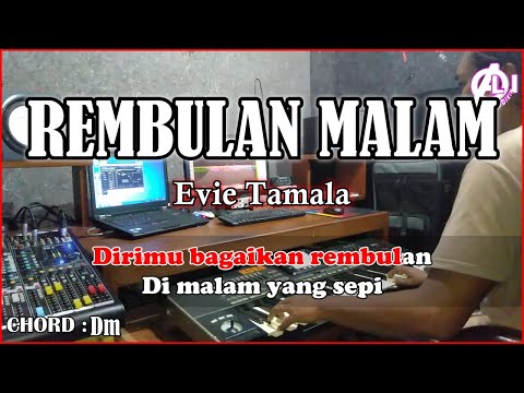 REMBULAN MALAM Karaoke Dangdut - Evitamala | Korg Pa3x (Chord&Lirik)