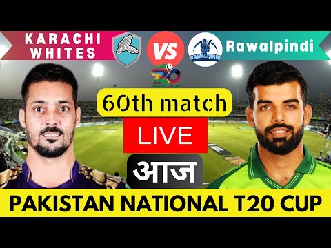 Live Karachi Whites vs Rawalpindi | National T20 Cup 2023 live | Pakistan T20 cup live