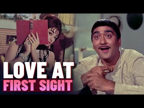 Sunil Dutt & Saira Banu's Funniest Love Story | Padosan | Kishore Kumar | Old Hindi Romantic Movie