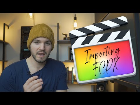 How to Import in FCPX