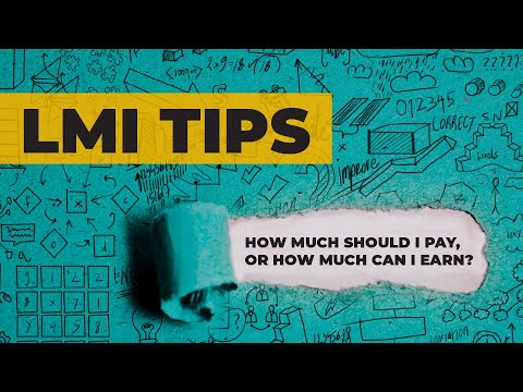 Labor Market Info Tips: How Much Should I Pay, or How Much Can I Earn?