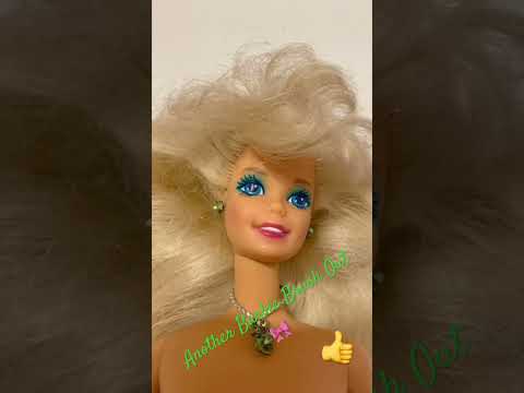 Barbie Brush Out and Clean #barbie #barbiedoll #dollhair #transformation #blonde