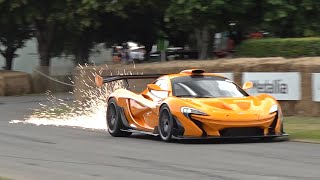 McLaren P1 GT Longtail by Lanzante - Full Throttle Acceleration Sounds!