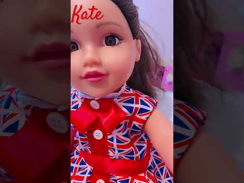 Kate #kate #doll #dollclothes #dollsewing #redwhiteandblue #royal #sewing #designafriend #dollrescue