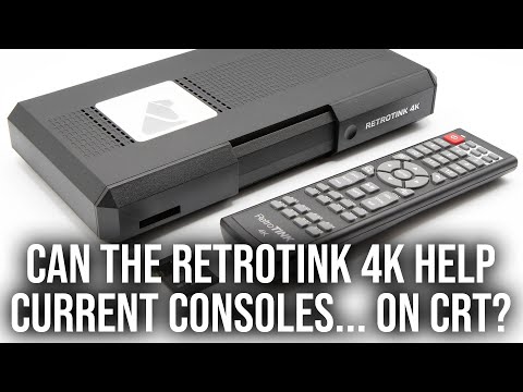 Can The RetroTink 4K Improve Image Quality For Current-Gen Consoles... On CRT?