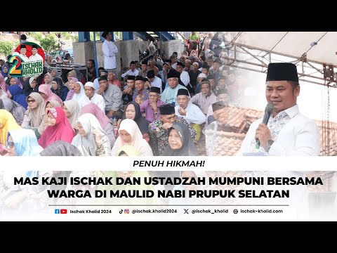 Mas Kaji Ischak dan Ustadzah Mumpuni Bersama Warga di Maulid Nabi Prupuk Selatan