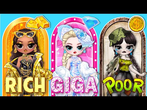 Rich vs Poor vs Giga Rich Girls | Extrema Makeover Fashion