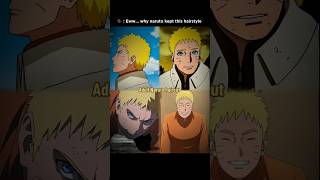 The Reason Behind Naruto Hairstyle.....🫡 #naruto #anime #narutoshippuden #amv #shorts