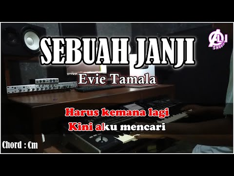 SEBUAH JANJI - Evie Tamala - Karaoke Dangdut (Cover) Korg Pa3X lirik & Chord