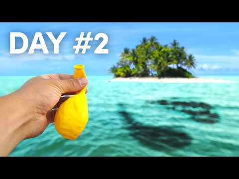 I Escaped an Island using ONLY Balloons…