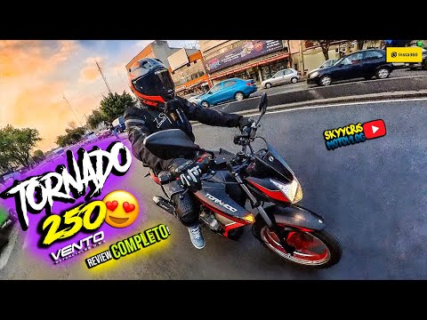 La MOTO ideal para iniciar 🔥🏁😎👌🏻 | VENTO TORNADO 250 | REVIEW COMPLETO | SKYYCRIS