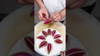 #fruit #carving #Bts #cooking #vegetablecarving #cake #food #sample  #delicious