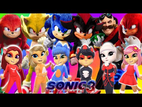 My Talking Angela 2 || SONIC 3 ➕ New Update || Cosplay