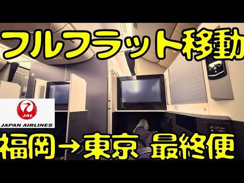 【門限までに離陸せよ】福岡→東京を超快適に移動するとこうなります。