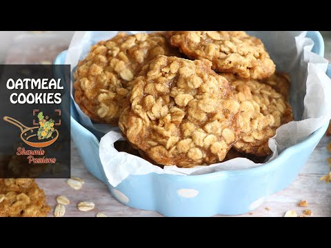 Oatmeal Cookies Recipe | Easy Oatmeal Cookies