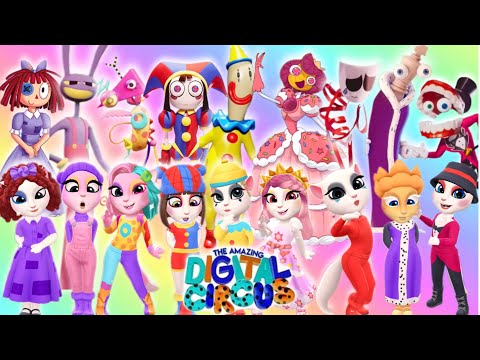 My Talking Angela'm 2 😍 || DIGITAL CIRCUS | New Update || Cosplay