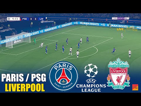 PSG vs Liverpool | UEFA Champions League 24/25 | Prediction Gameplay PES 21