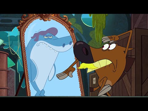 ZIG e SHARKO 🌴 Incógnito 😎 Zig e Sharko Brasil | Desenho Animado em português