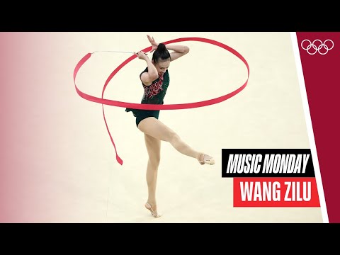 Wang Zilu - Ribbon Magic at the 2024 Olympics! 🎀✨ | Music Monday