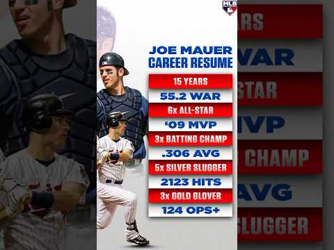 Joe Mauer Career Highlights #Baseball Hall of Fame Class of 2024