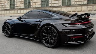 2023 Porsche 911 Turbo S - Full Black/Blue Carbon 911 by TopCar Design