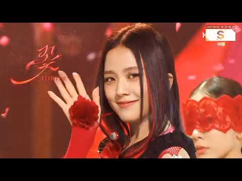 JISOO FLOWER SBS Inkigayo performance