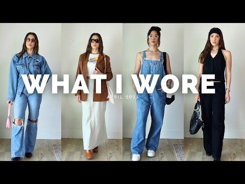 what i wore APRIL~ Casual Spring outfits🌷