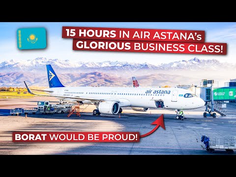 KAZAKH BUSINESS CLASS! | Air Astana Boeing 767-300 and Airbus A321LR Seoul to Frankfurt Review!