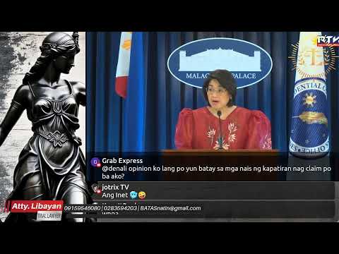 PRESS BRIEFING: HARD SELLING NG PRESIDENT, ATTY. CLAIRE CASTRO?