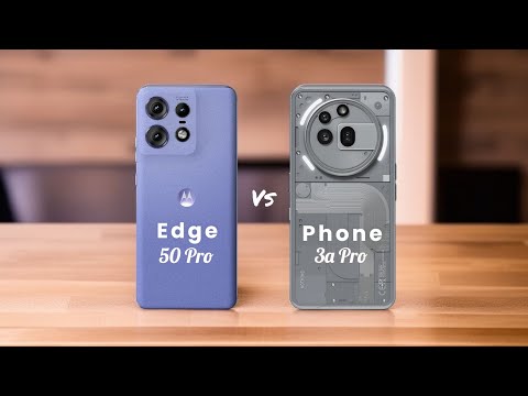 Motorola Edge 50 Pro ⚡ vs ⚡ Nothing Phone 3a PRO Full Comparison