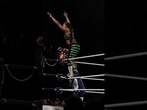 WWE Bayley vs Bianca Belair 2024 irl In Los Angeles #wwe #viral #shorts #reels #wweraw #wrestlemania