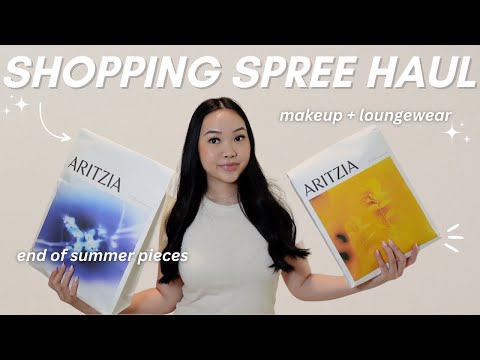 HUGE SUMMER CLOTHING HAUL | Aritzia, Sephora, Skims, Amazon & more!