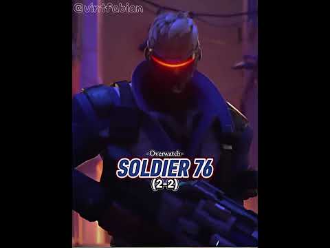 Soldier vs Soldier 76 #videogames #teamfortress2 #overwatch