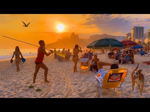 Rio de Janeiro, BRAZIL — Best Sunset in the World【4K】🌞 🇧🇷