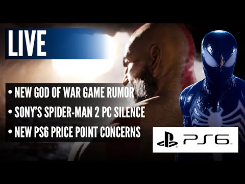 New God of War Game Rumor | Sony’s Spider-Man 2 PC Silence | New PS6 Price Point Concerns