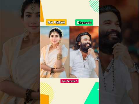 Sai Pallavi And Dhanush Life Journey Transformation||#saipallavi#dhanush#journey#shorts