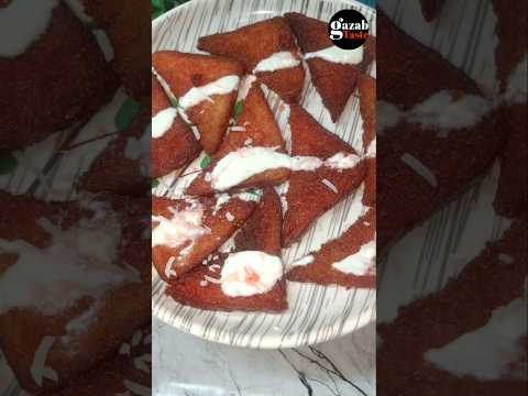 Crispy & Creamy Shahi Tukda in 1 Minute! 😍🍞 #EasyDessert #shahitukda #shots #sweetdessertrecipes