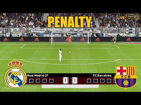 ريال مدريد ضد برشلونة - ركلات الترجيح النهائية 2025 | طريقة اللعب eFootball PES