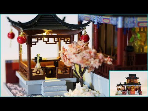 Chinese Ancient Palace Dollhouse Quick Build | Miniature DIY Kit