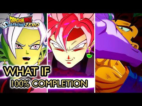 DRAGON BALL: Sparking! ZERO - Complete ·What if· Black Goku Story Gameplay (HQ)