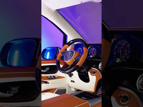 Mercedes-Benz V-Class luxury interior upgrade  #car #mercedes