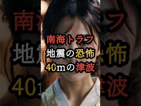 政府隠蔽？東大シミュレーションが明かす南海トラフ地震の恐怖  40mの津波 で日本壊滅の可能性【 都市伝説 予言 オカルト スピリチュアル ミステリー 】