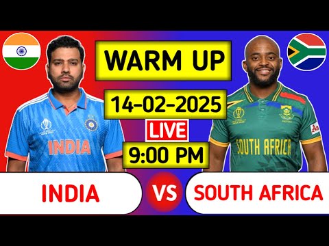 India Vs South Africa Warm Up Match Live Score