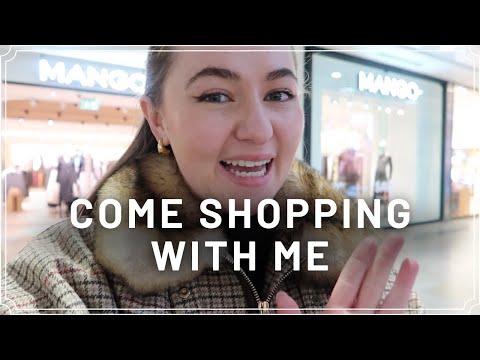 COME SHOPPING WITH ME - MANGO, H&M, ZARA AND M&S | PetiteElliee