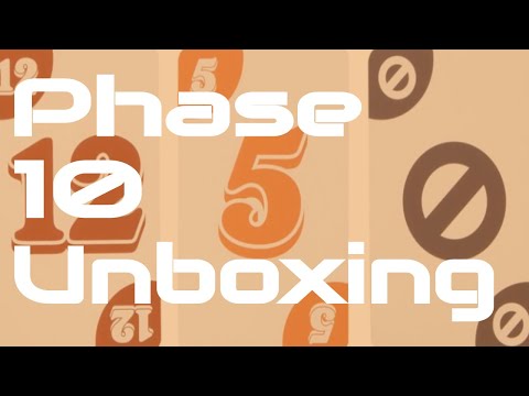 Phase 10 | 40th Anniversary Edition Unboxing