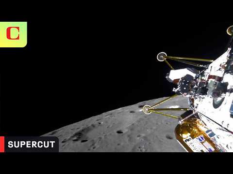 Intuitive Machines-2 Makes Its Lunar Landing: Sends Moon Images from Descent