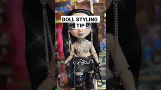 Doll Styling Tip. #instantryplay #dolls #rainbowhigh