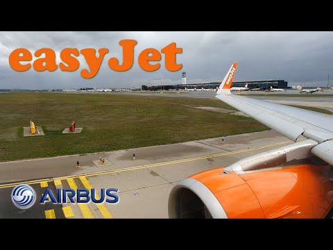 easyJet Airbus A320 ✈ Takeoff from Vienna to Berlin-Tegel