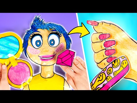 Ultimate SPA Day Unboxing Experience! Paper Inside Out 2-Inspired Makeover DIY by Slick Slime Sam's