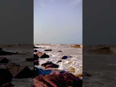 দীঘায় উড়ন্ত জলোচ্ছ্বাস 🌊 না দেখলে মিস ⛱️ #Digha #beach #shorts #viral